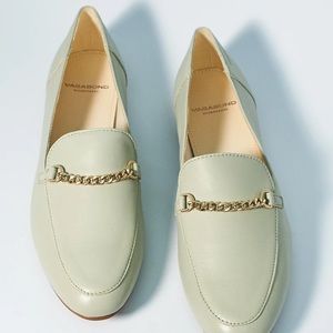 VAGABOND Eliza chain loafer in Mint